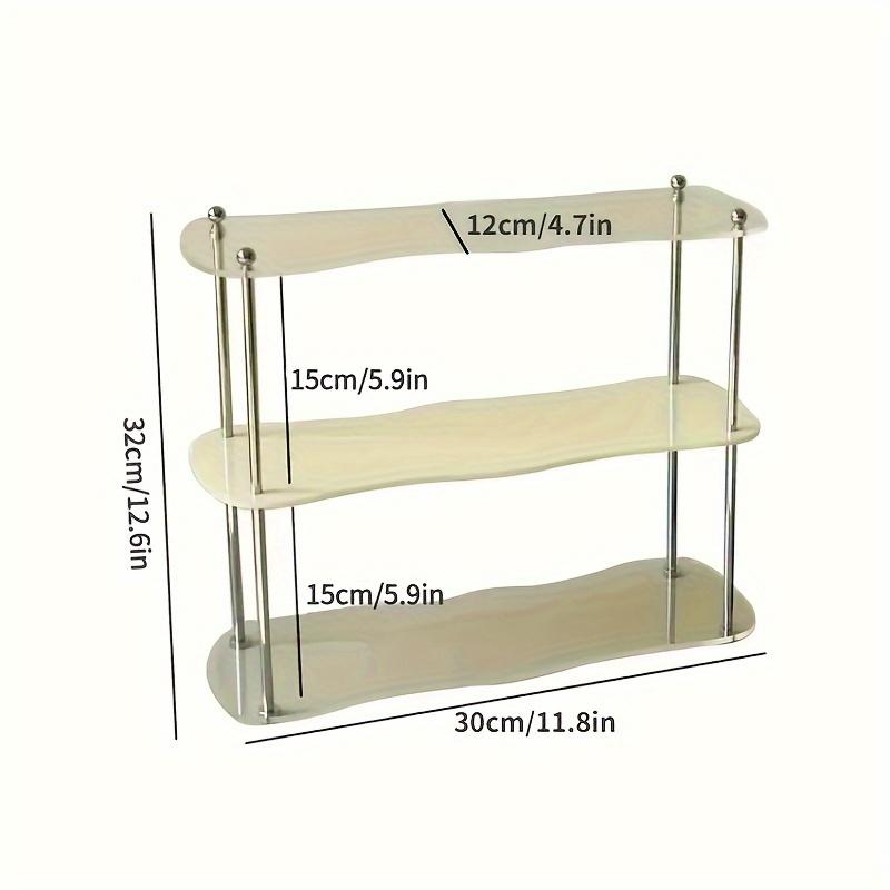 Desktop Shelf, Water Cup Storage, High Beauty Cup Holder, Detachable Acrylic Perfume Handmade Display Shelf, Ins Style