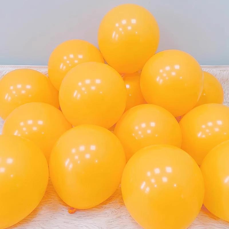 Thickened Blue and Gold Silver Balloons for Birthday and National Day Decorations