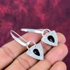 Blue Sapphire Earrings, Handmade Gemstone Earrings, 925 Solid Sterling Silver Earrings Antique Jewelry, For Engagement Gift