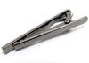 TATEOSSIAN Brushed Classic Tie Bar (Gunmetal) (Tie Pin/Tie Clip)