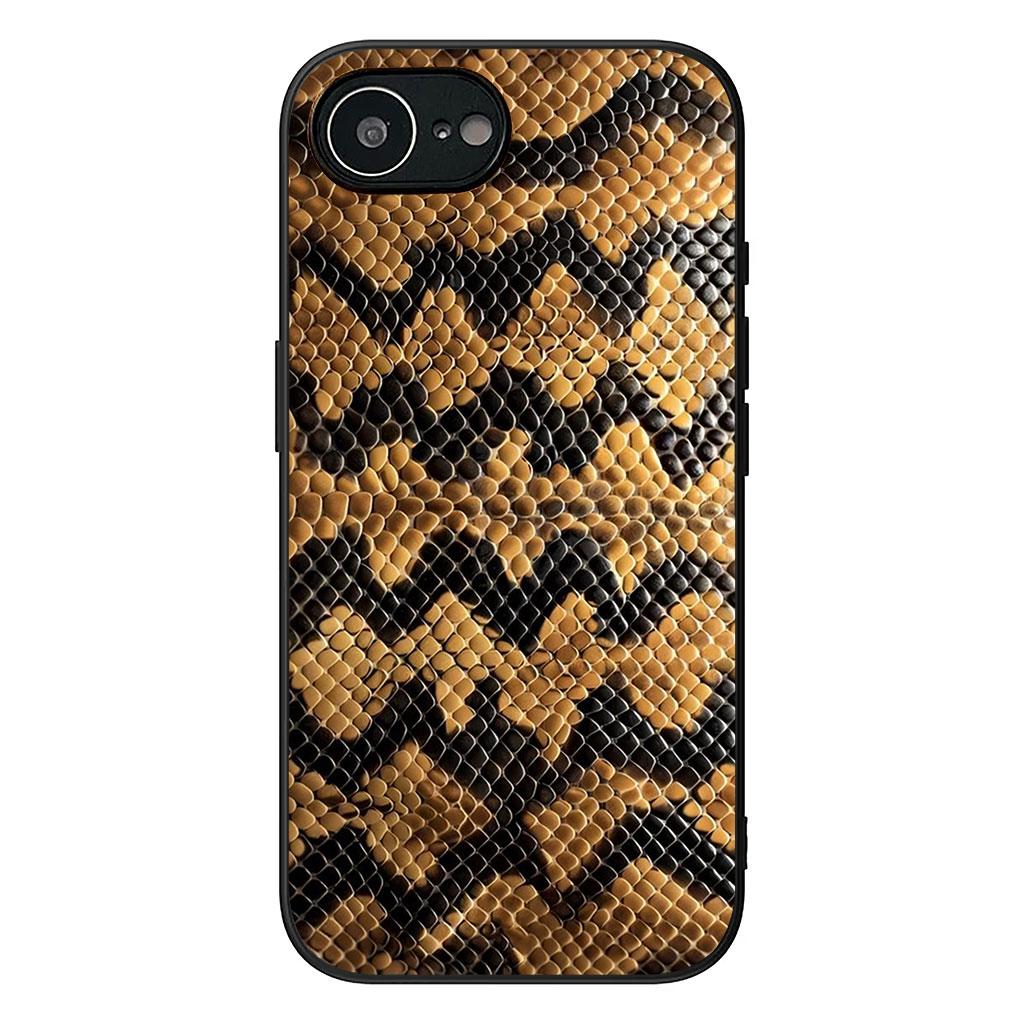 

Leopard Snake Cow Print Phone Cover for Apple iPhone 16 15 14 Plus 13 12 Mini 17 Pro Max + ProMax 16E Air Case iPhone 14