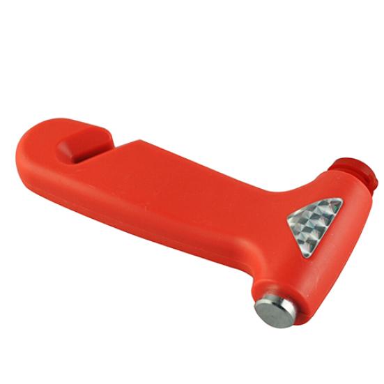 Taglierina per cintura di sicurezza con martello di emergenza per fuga di sicurezza per finestrini in vetro per auto 2 in 1