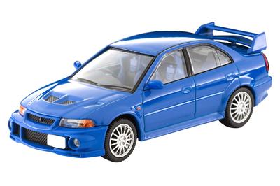 Tomica Limited Vintage Neo Mitsubishi Lancer GSR Evolution VI Niebieski Produkt gotowy 1/64 LV-N190a