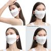 Summer Sun Protections Ice Silk Mask Outdoor Breathable Women Half Face Cover