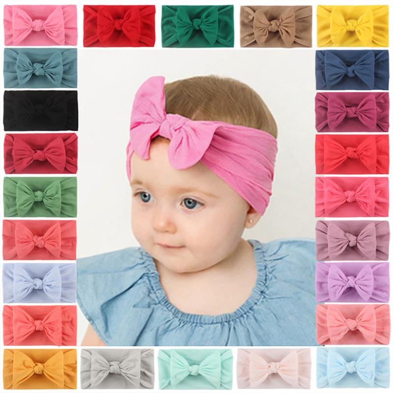 Fierbinte! Bentita de păr pentru bebeluși Cute Bowknots Bentite pentru fetiță Accesorii de păr prințesă multicolore