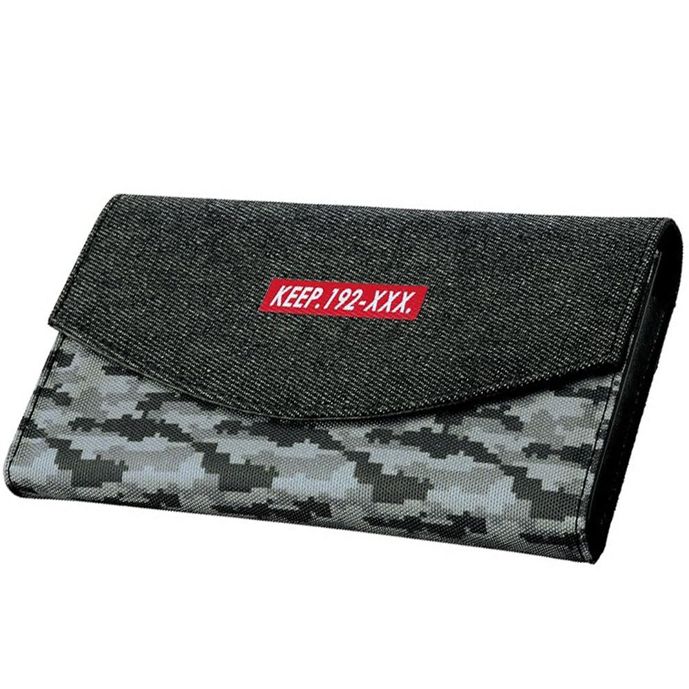 

Yoshiharu KEEP192 Denim Camouflage Carving Knife Set with Safety Cover for Elementary School Students Stylish Design for Use Even in the Upper Grades серый