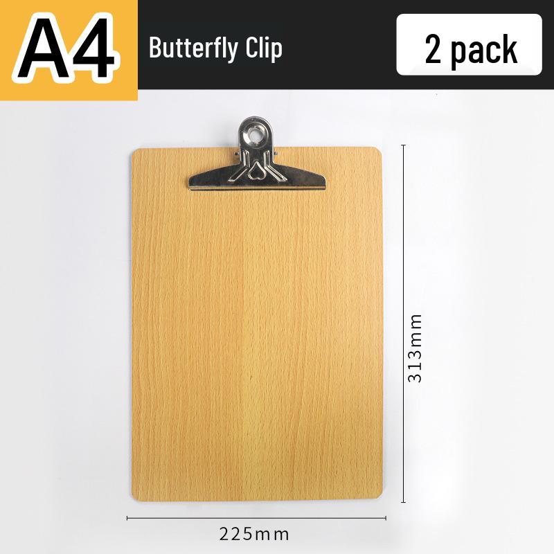 A4/A5 Clipboard: Writing Board & Menu Holder for Restaurants, Catering, Tests, and Student Use.