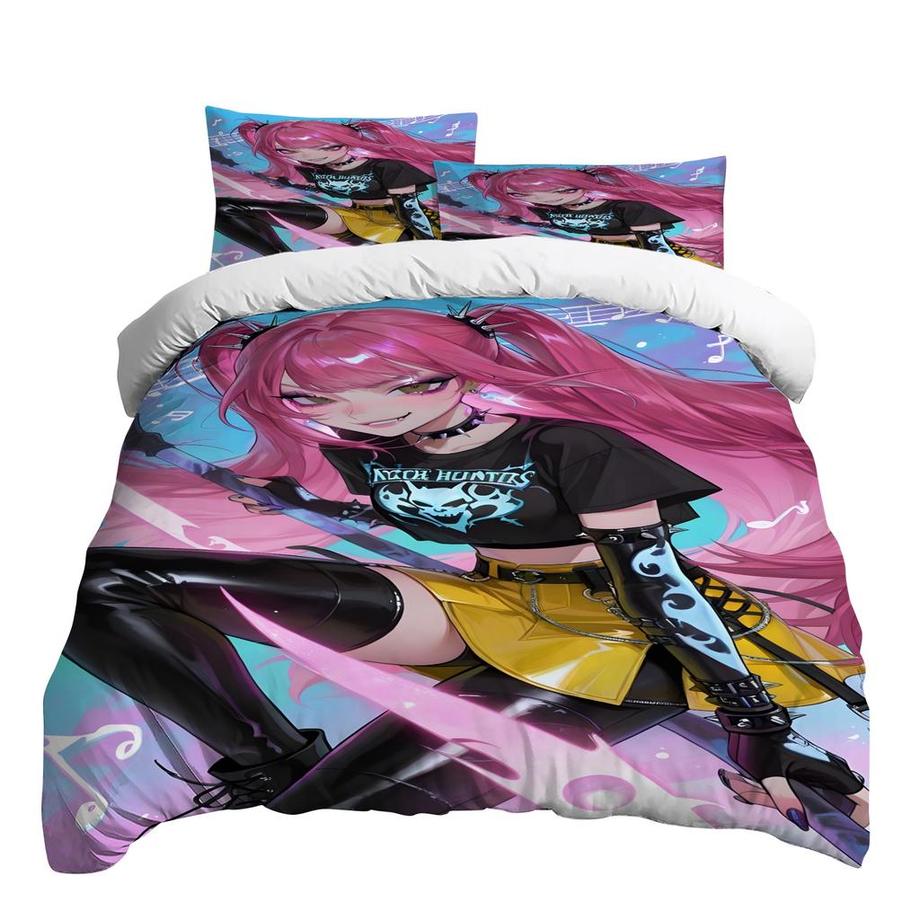Christmas Decoration Printed Duvet Cover, Ultra Soft Brushed Microfiber Bed Comfort Set