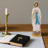 Katolická socha Panny Marie Pryskyřičná socha Marie Modlící se Vánoční Katolické Náboženské Sochy Domácí Dekorace Dárek