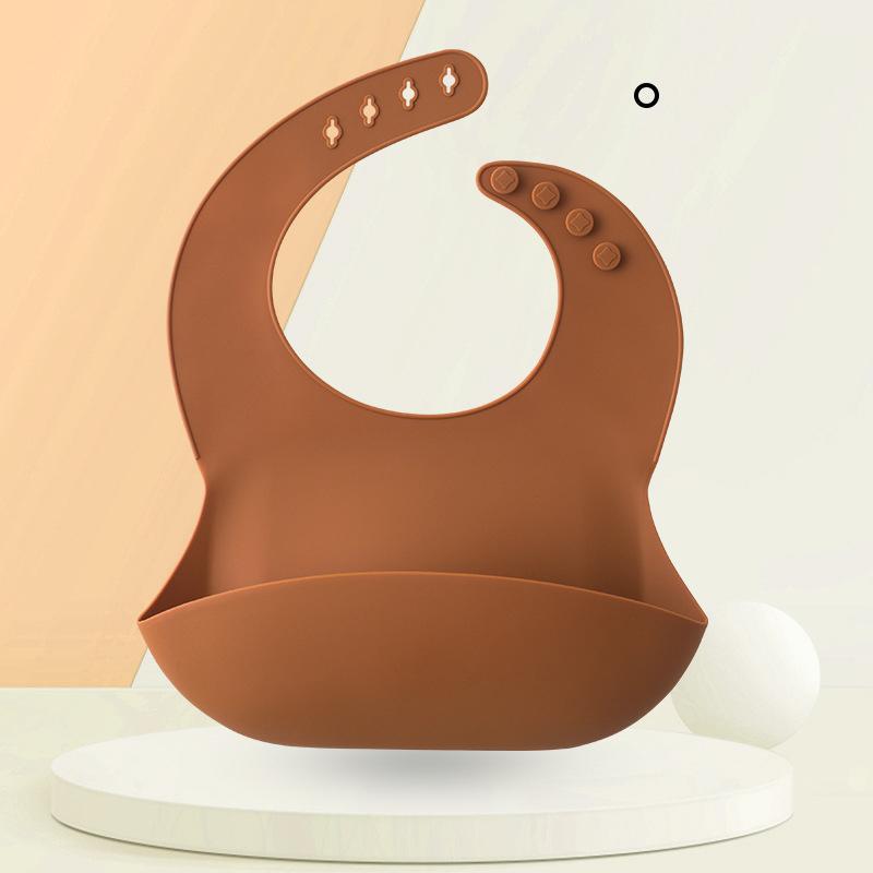 Waterproof Baby Bibs For Baby Kid Soft Silicone Feeding Bib Summer Baby Stuff Feeding Cartoon Print Girl Boy Bibs Burp Cloths