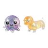 2/3 Stück Glitzer Dackel Stressball Klar Dackel Welpe Stressabbau Quetschspielzeug Angstlösend Langsam Aufgehend Tierisches Sensorikspielzeug