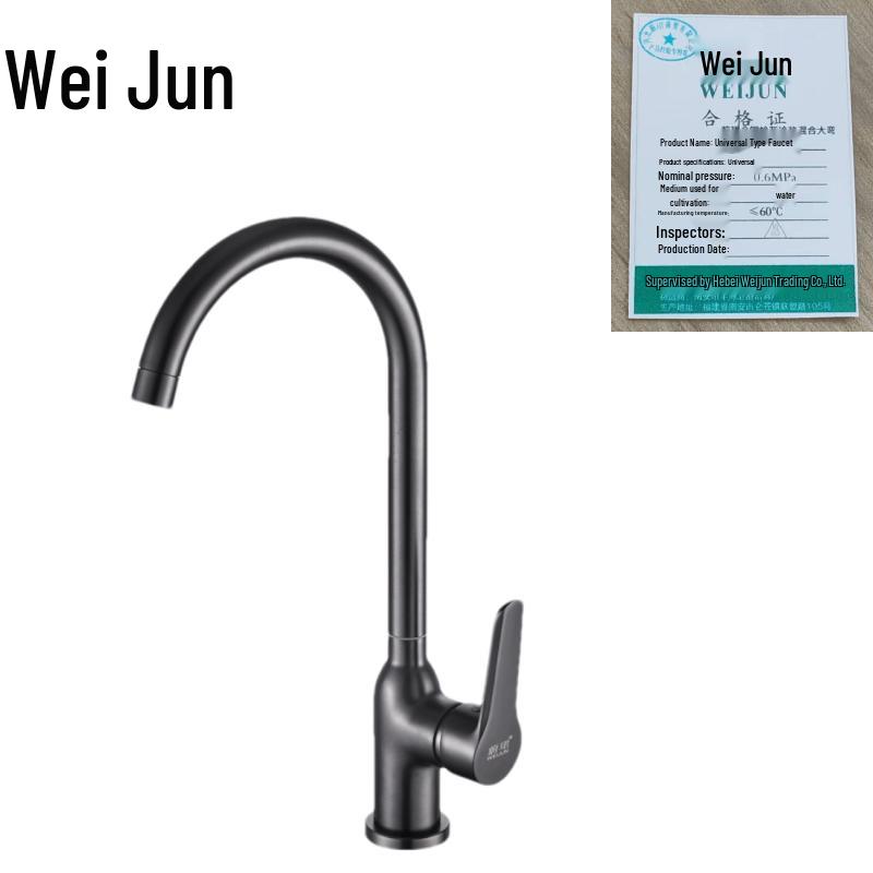 Weijun Kitchen Sink Faucet with Cold/Hot Mixer