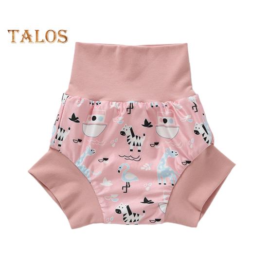 Baby Swimming Trunks 3-Layer Protection Urine Cushion Towel Washable Reusable Elastic Waist Baby Swim Shorts