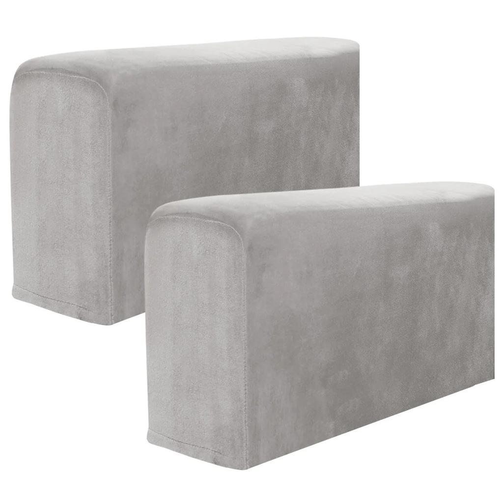 2pcs Armrest Covers Universal Covers Non-Slip Sofa Protector Soft Warm Couch Thickened Furniture for Chair Recliner