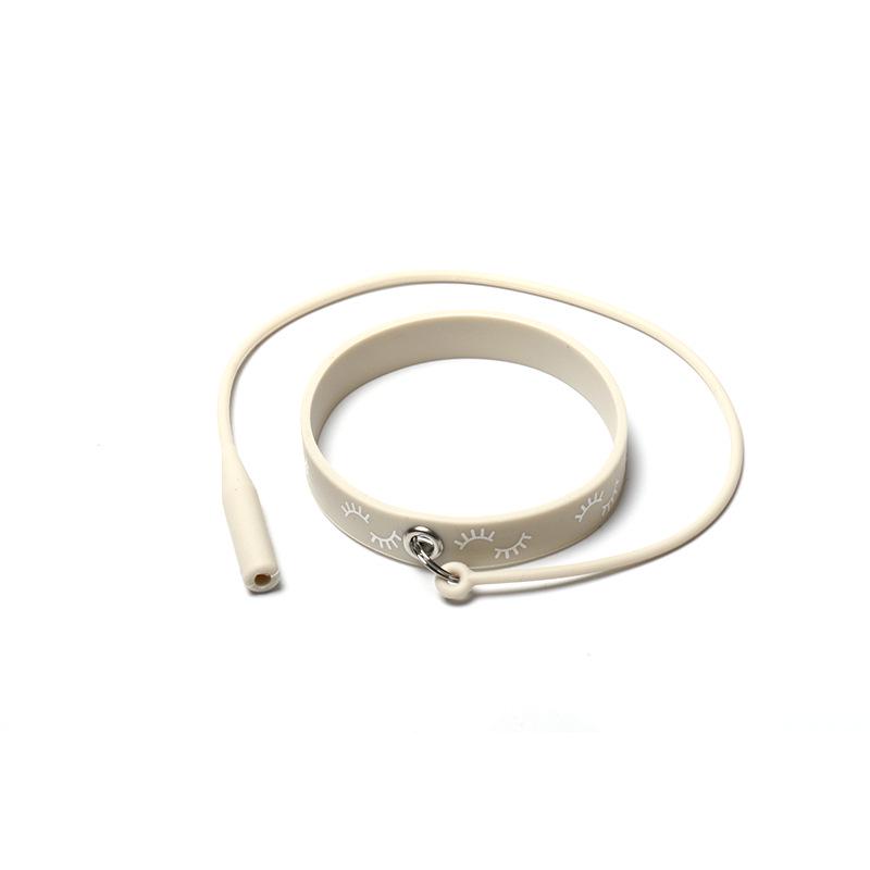 

Силиконовый браслет-защита для пинцетов для наращивания ресниц грязно-белый