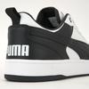 Puma Dribble Comfortable Versatile Low-Top Sneakers Unisex Sneakers White Black 40032605