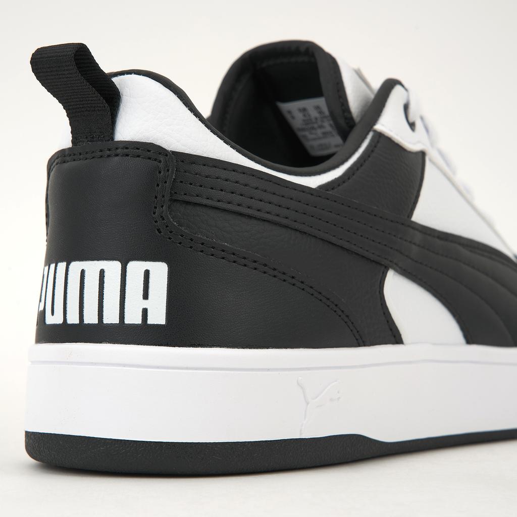Puma Dribble Comfortable Versatile Low-Top Sneakers Unisex Sneakers White Black 40032605