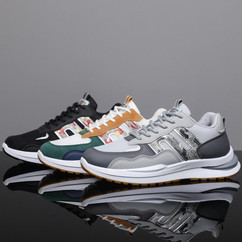 Sports men's shoes new summer breathable sports shoes mesh shoes men's casual trend shoes