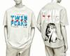 Twin Peaks For Fan Gift Tshirt Unisex Unisex Harajuku Oversized Unisex Short Sleeve Streetwear High Quality Couples Classic Soft