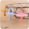 Baby Silicone Pacifier Safe Food Grade Teether Newborn Soother Solid Color Dummies Silicone Nipple For Baby Chew Accessories
