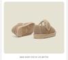 Korean Style Versatile Kids' Cotton Snow Boots, Solid Color Winter Walking Shoes, Plus Velvet for Toddlers and Babies.