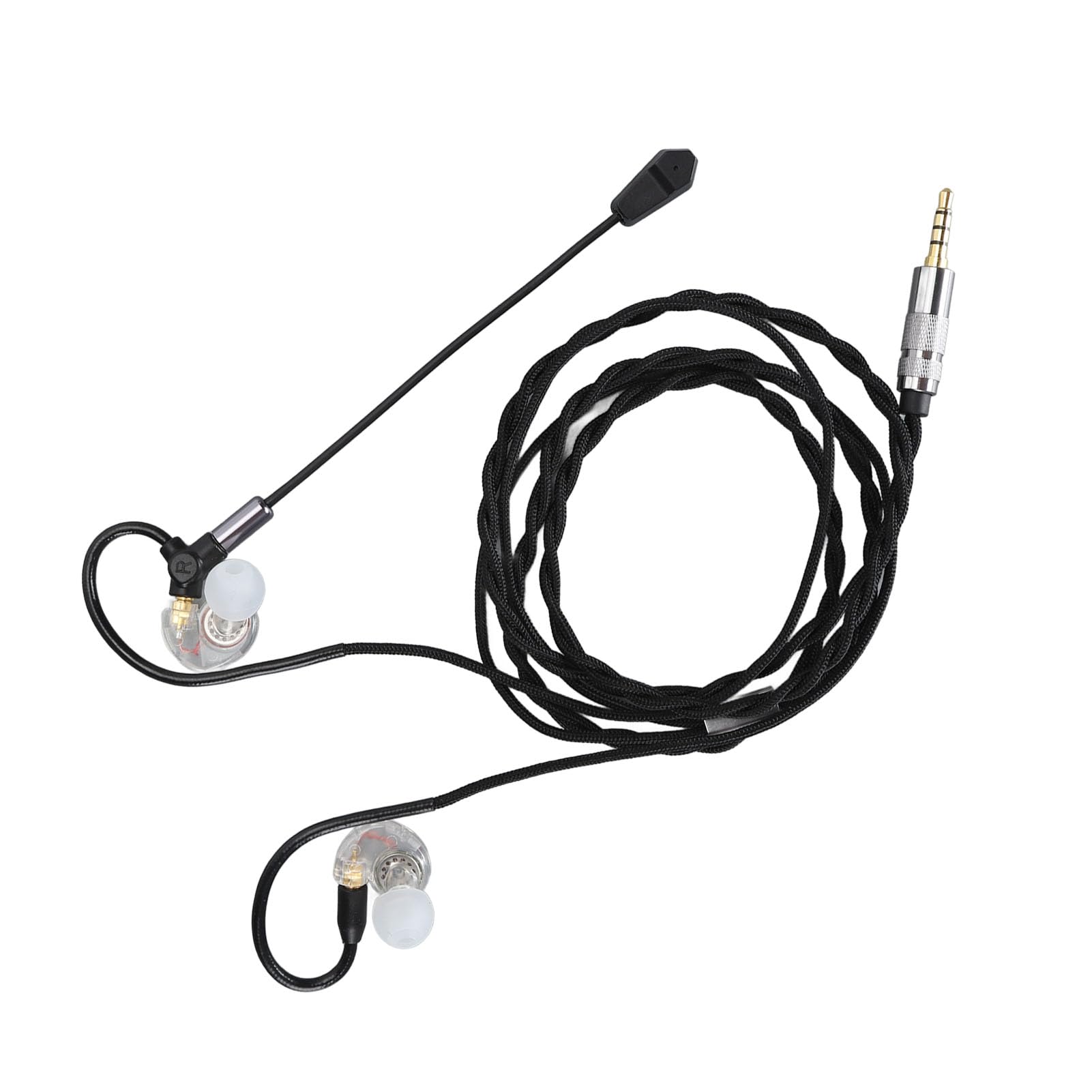 

Съемные игровые наушники с высокой чувствительностью и звуком без потерь, проводные игровые наушники с динамиком 10 мм (белый)