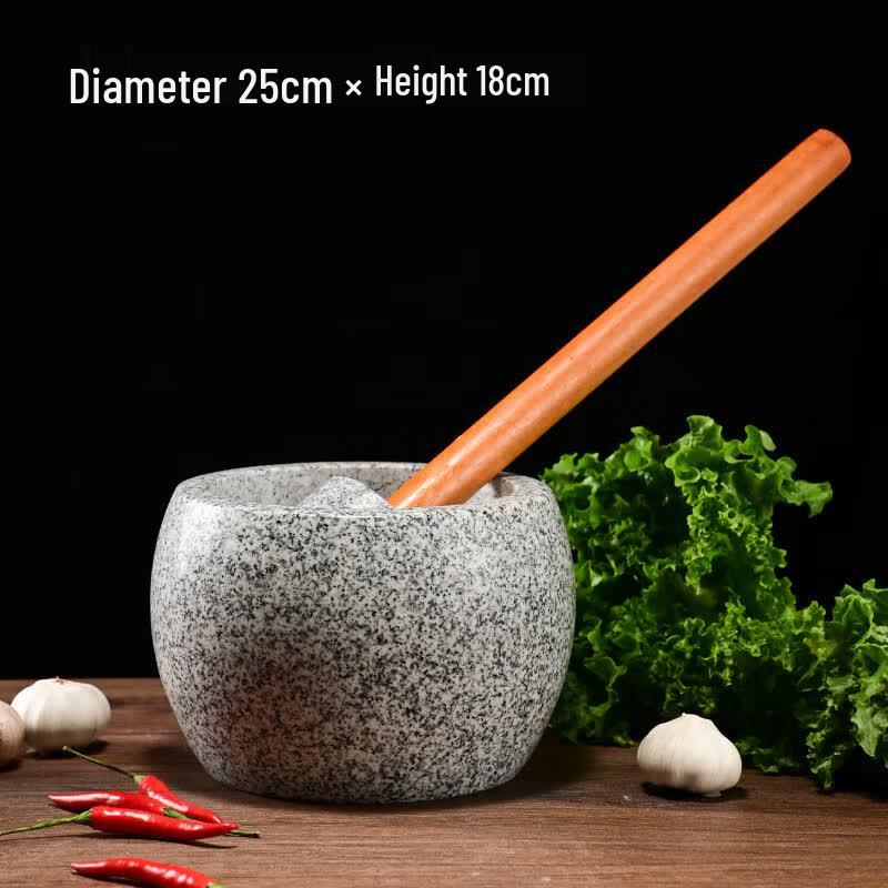

LISM Stone Mortar and Pestle Set