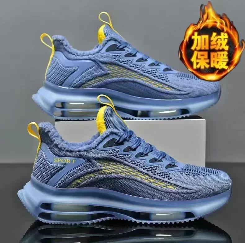 

2025 Новые мужские летние легкие кроссовки для бега, модные, противоскользящие, амортизирующие, повседневные спортивные туфли, модные кроссовки для папы 46