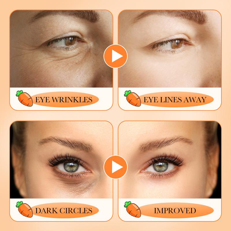 Carrot Eye Cream Moisturizes and Improves Dark Circles Eye Lines Eye Bags Eye Cream
