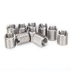 10Pcs Insert Nut Thread Fastening Conversion Repair Sleeve M16 Female and M20 Male Screw