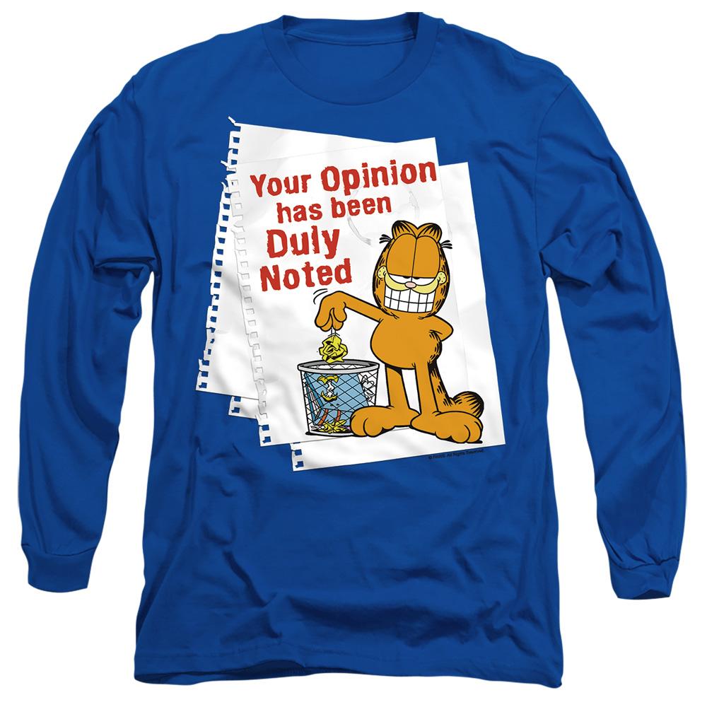 Garfield Unisex Adult Duly Noted T-Shirt