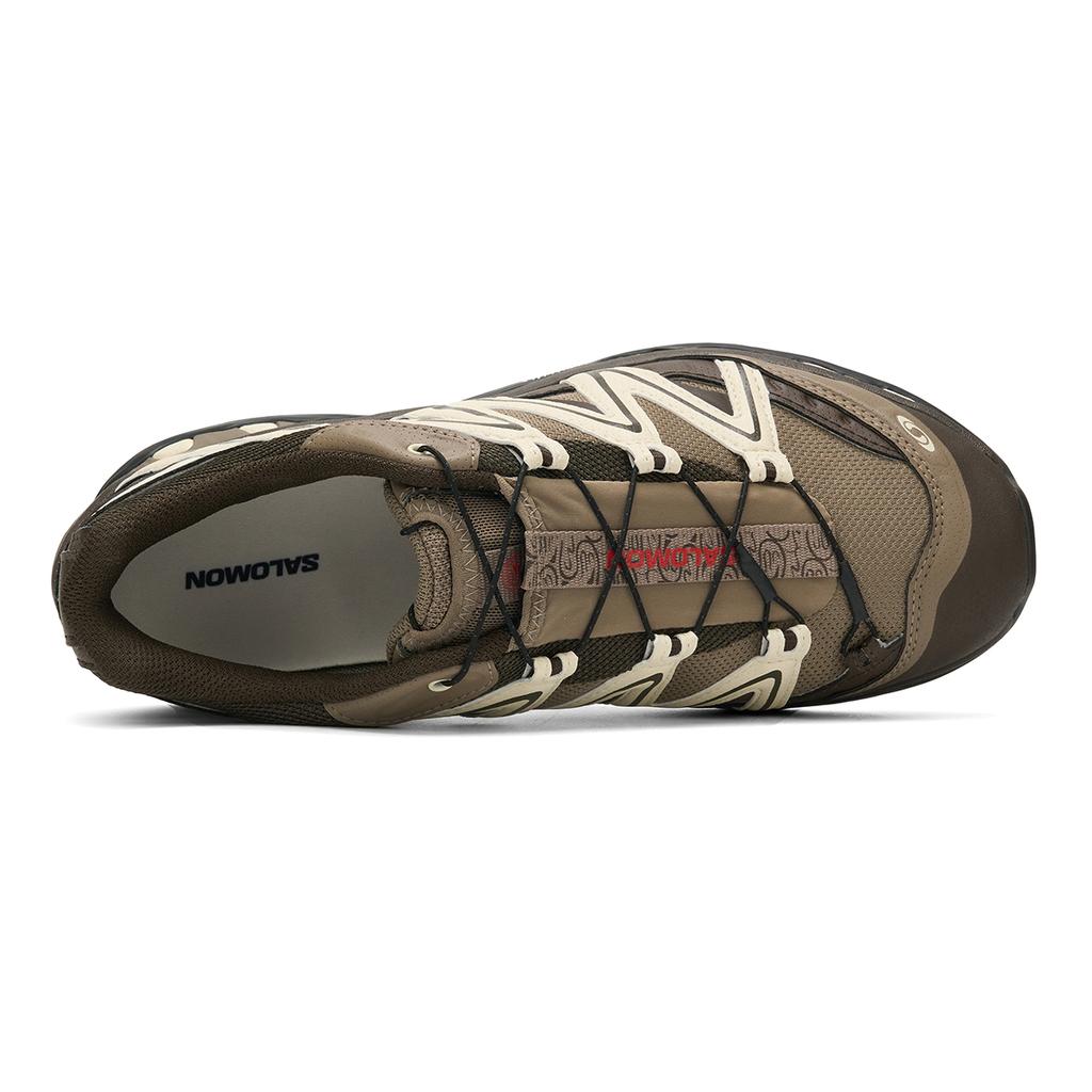 Salomon XT-Quest GTX CNY Limited Edition Comfortable Shock Absorbing Durable Support Outdoor Functional Shoes Unisex Shoes Brown 492789