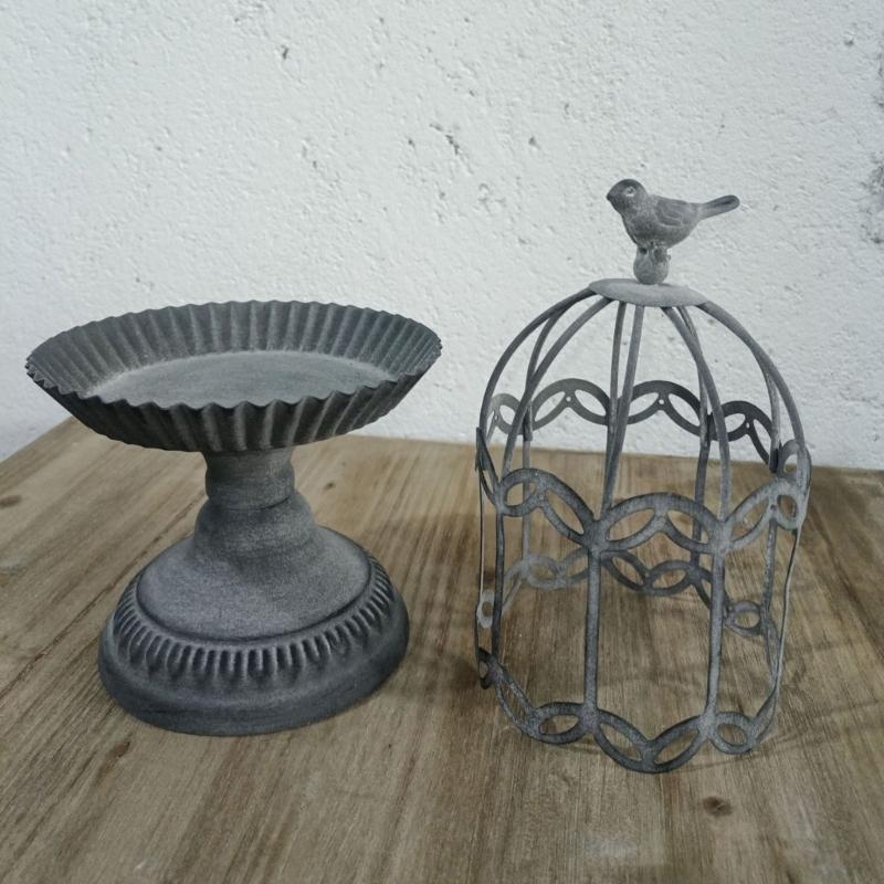 Metal Candle Holder Iron Bird Cage Candlestick Ornament Candlelight Dinner Wedding Decoration Candle Holder Accessories
