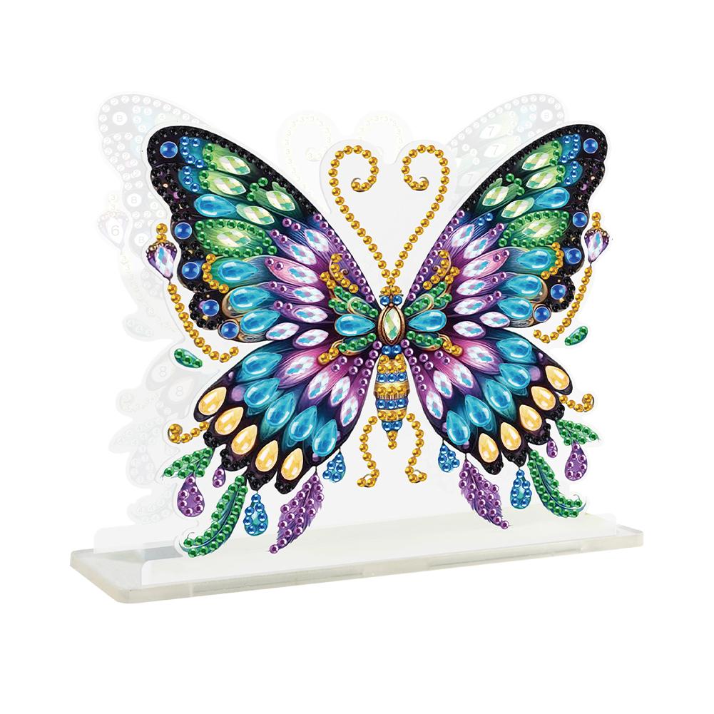 Acrylic Animals 5D DIY Diamond Art Paper Towel Storage Rack Decor Diamond Painting Desktop Napkin Rack Decoration for Beginner