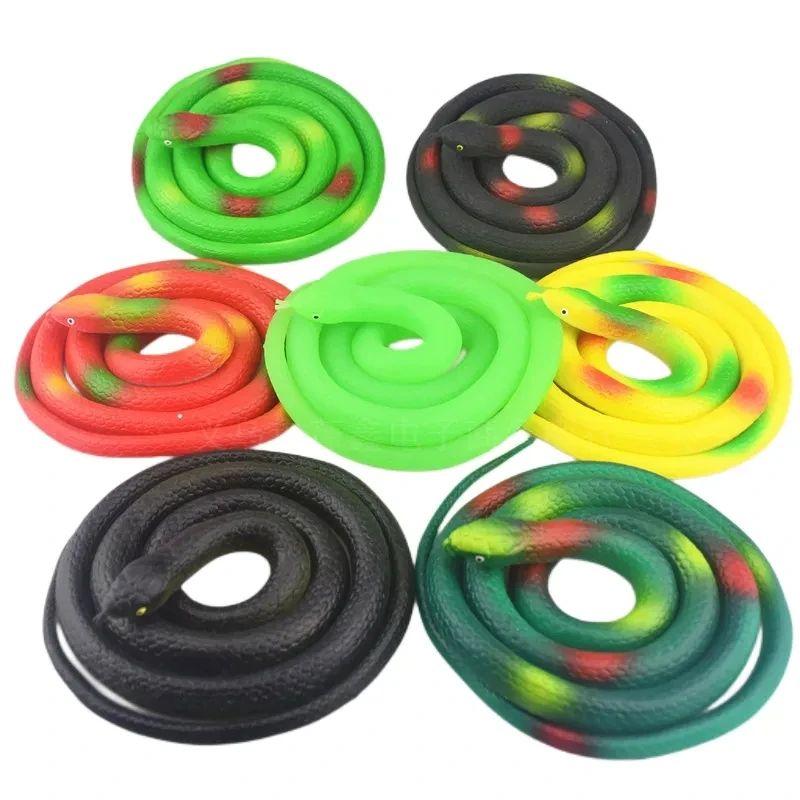 Giocattolo Divertente Novità Serpente Bionico Festa Scherzi Accessori Scherzosi Spaventoso Shockante Gomma Morbida Serpente Finto Decorazioni Giardino Esterno Regalo Scherzoso