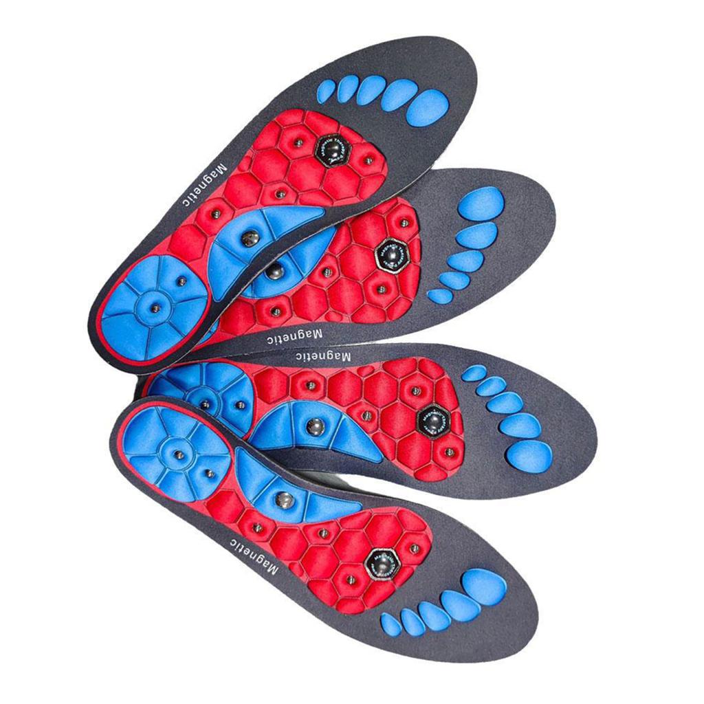 1 para wkładek do terapii magnetycznej, wkładki do masażu akupresurowego dla mężczyzn i kobiet, wkładki do stóp, które wspomagają krążenie krwi i łagodzą ciśnienie