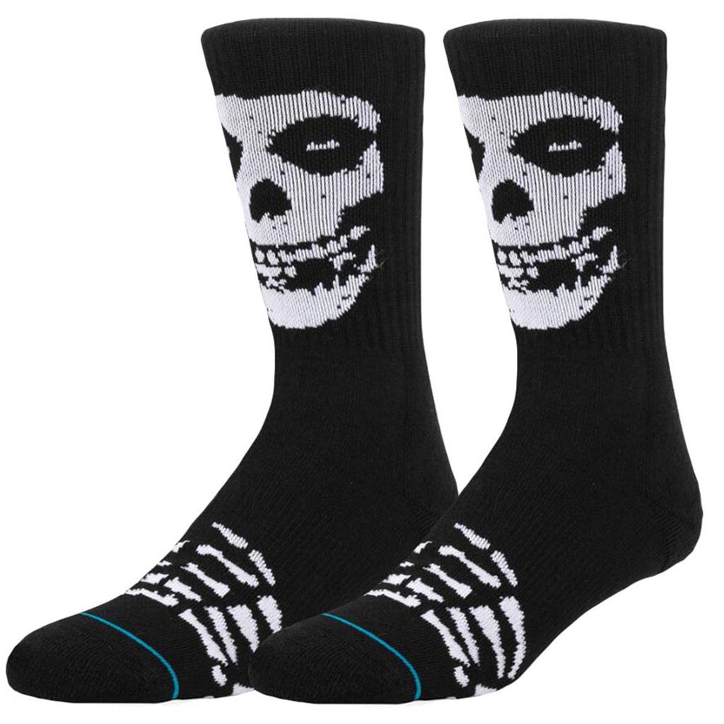 Men Women Tube Socks Sport Misfits Skull Rose Designer Creative Novelty Funny Happy Street Style Socks Skateboard Basketball