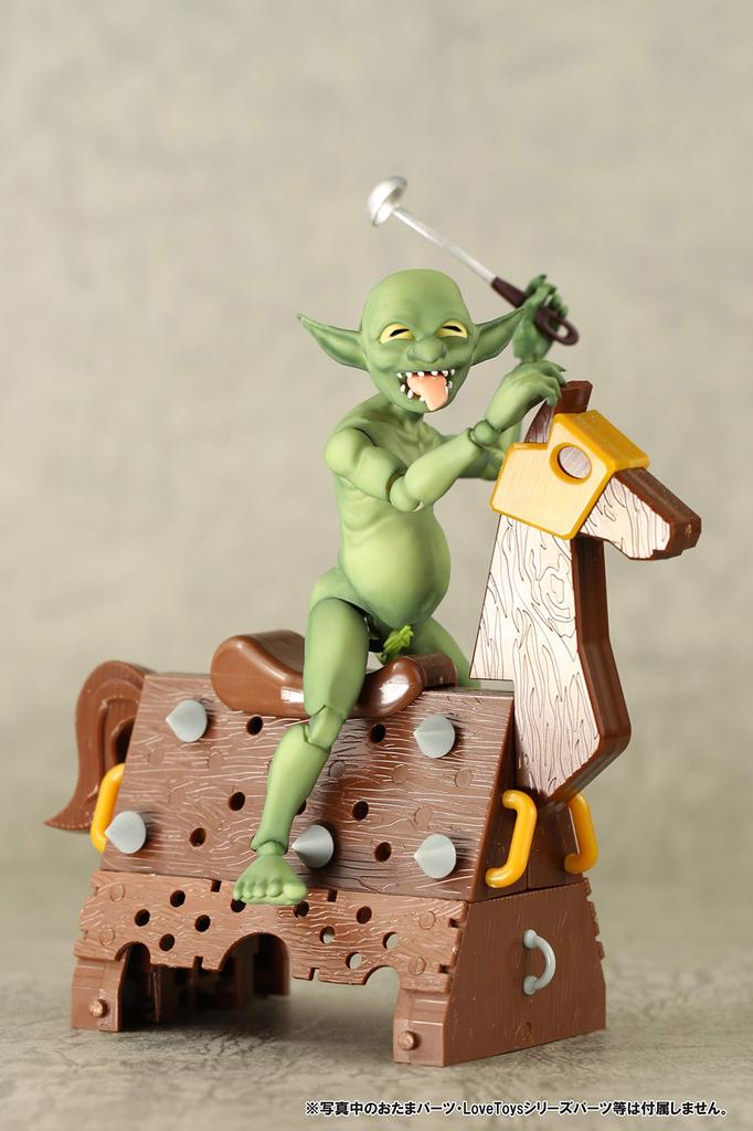SKYTUBE PREMIUM Love Monsters PVC Painted Movable Figure Goblin-kun Non-scale