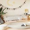 VidaXL Bed Frames for Children with Drawers, Single Bed with Headboard and Footboard, Bedroom Furniture, Scandinavian, 834447