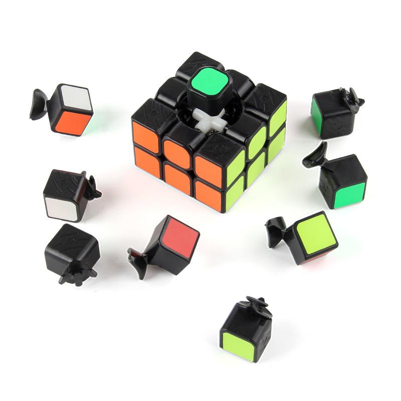 Science And Education Puzzle Rubik'S Cube Toy 5.7Cm Third-Order Rubik'S Cube Elastic Rounded Corner Smooth Rotation Positive-Order Rubik'S Cube