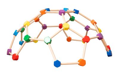 Wooden Climbing Dome For Home Kids Climbing Frames