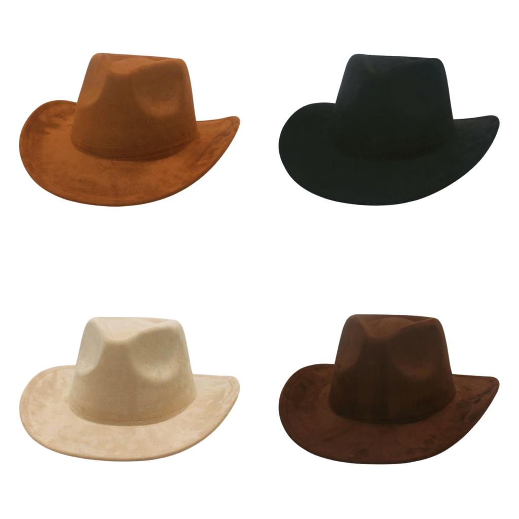 French Style Cowboy Hat With Feather Embellishments For Sun Protection And Travel