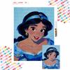 Princess Jasmine Diamond Painting Art Kit Mosaic Handmade Diy Gift Home Decor