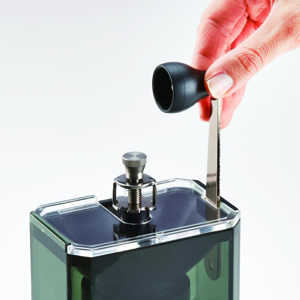 Hario Hand Grinding Coffee Mill Clear Coffee Grinder Black MXR-2TB