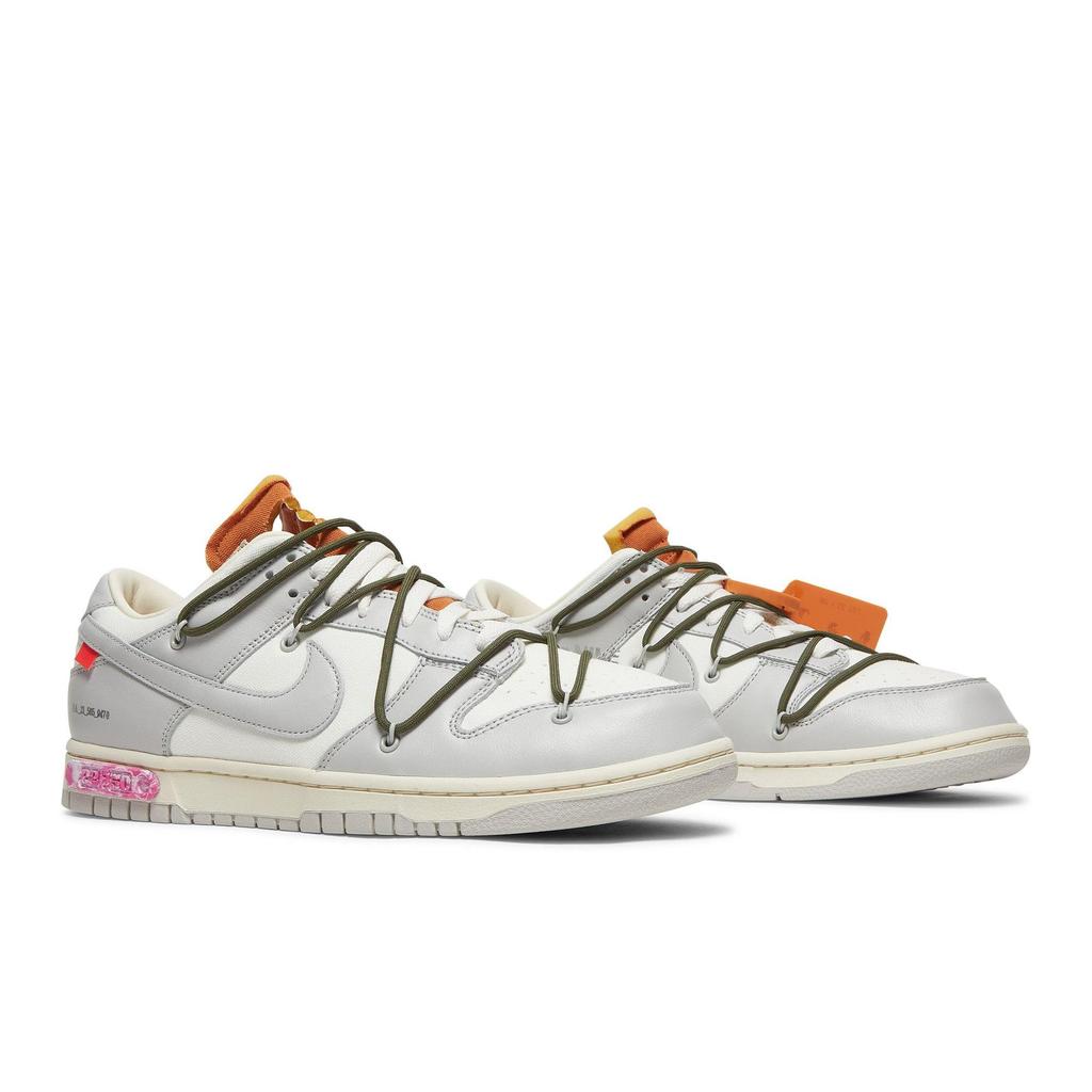 Nike Dunk Low 'Lot 22 of 50' (Unisex) Sail / Neutral Grey / Medium Olive Skate Shoes DM1602 124
