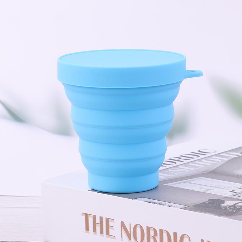 1Pc Collapsible Silicone Cup Foldable Sterilizing Cup For Menstrual Cups