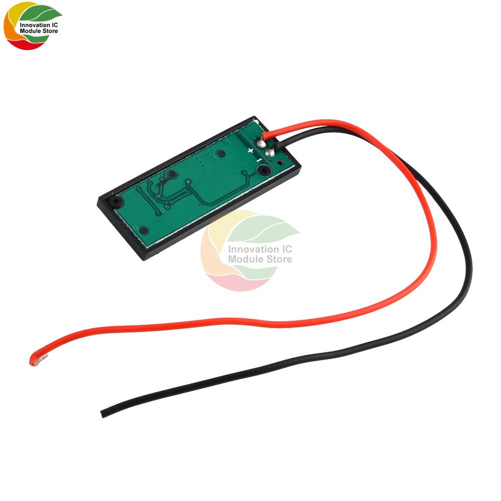 Li-Ion Battery Indicator Board Battery Indication Module with Anti Reverse Connection Function for LED Voltage Display