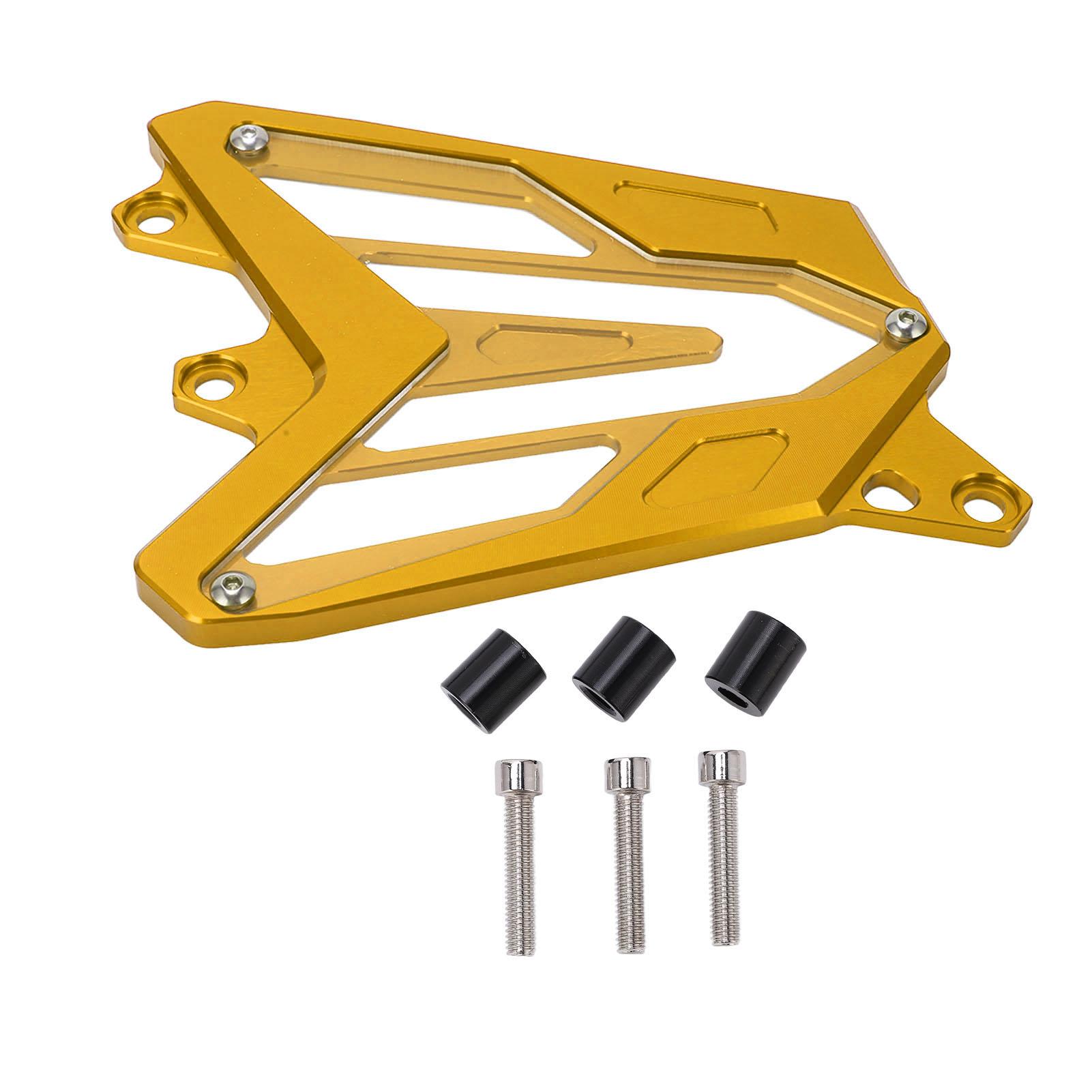 

Front Sprocket Cover CNC Aluminum Alloy Engine Chain Guard Replacement for MT‑07 FZ‑07 XSR700 Gold