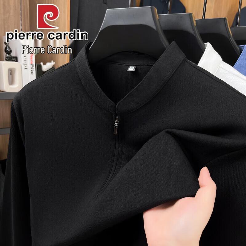 

Pierre Cardin Men s Half-Zip Long Sleeve T-Shirt 3XL