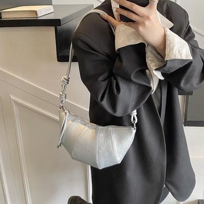Niche Bag Women's Spring and Summer 2025 New Fashion One Shoulder Crossbody Croissant Bag High-end Underarm Dumpling Bag